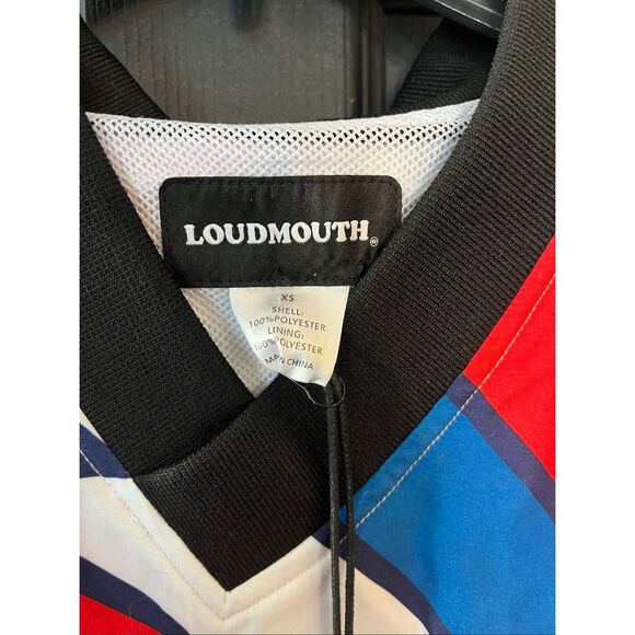 Loudmouth Golf Red, White & Blue Zigzag Vest - XS - Picture 4 of 4